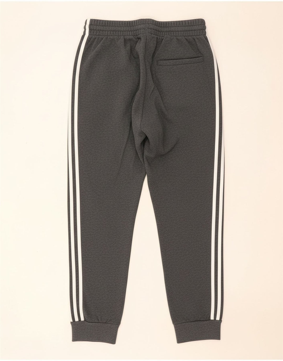 Adidas Mens Tracksuit Trousers Joggers Medium  Grey Cotton