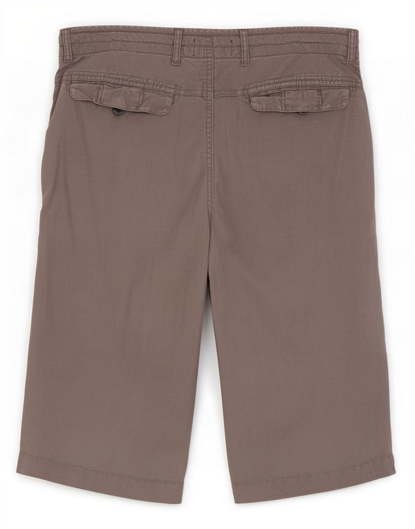 Marks & Spencer Mens Bermuda Shorts W32 Medium Grey Linen