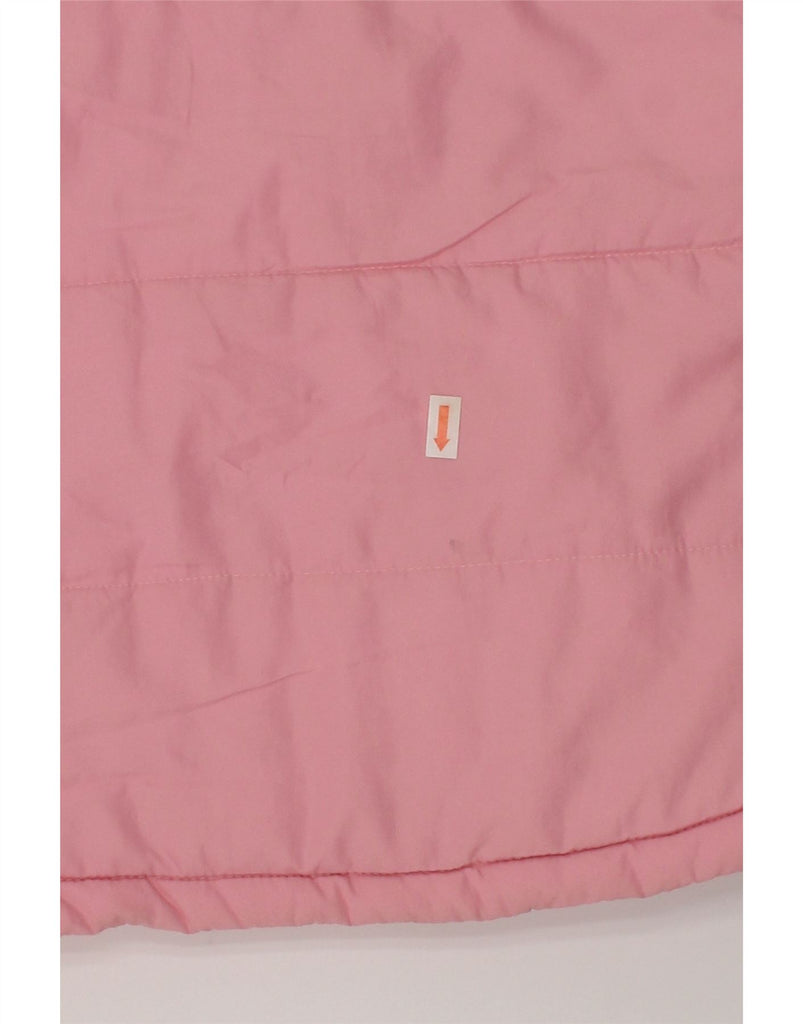 NIKE Girls Padded Gilet 6-7 Years Large  Pink Polyester | Vintage Nike | Thrift | Second-Hand Nike | Used Clothing | Messina Hembry 