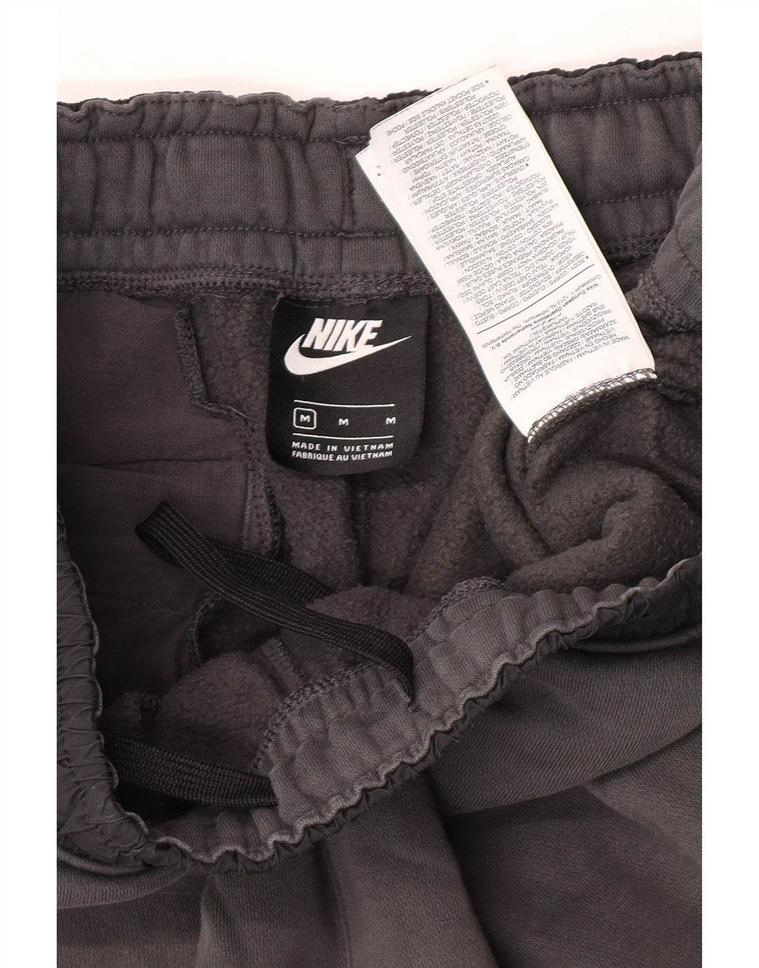 Nike Mens Tracksuit Trousers Joggers Medium  Grey Colourblock Cotton