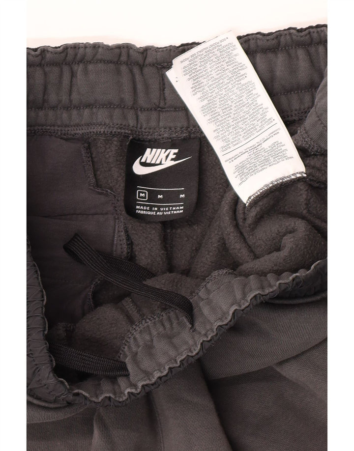 Nike Mens Tracksuit Trousers Joggers Medium  Grey Colourblock Cotton