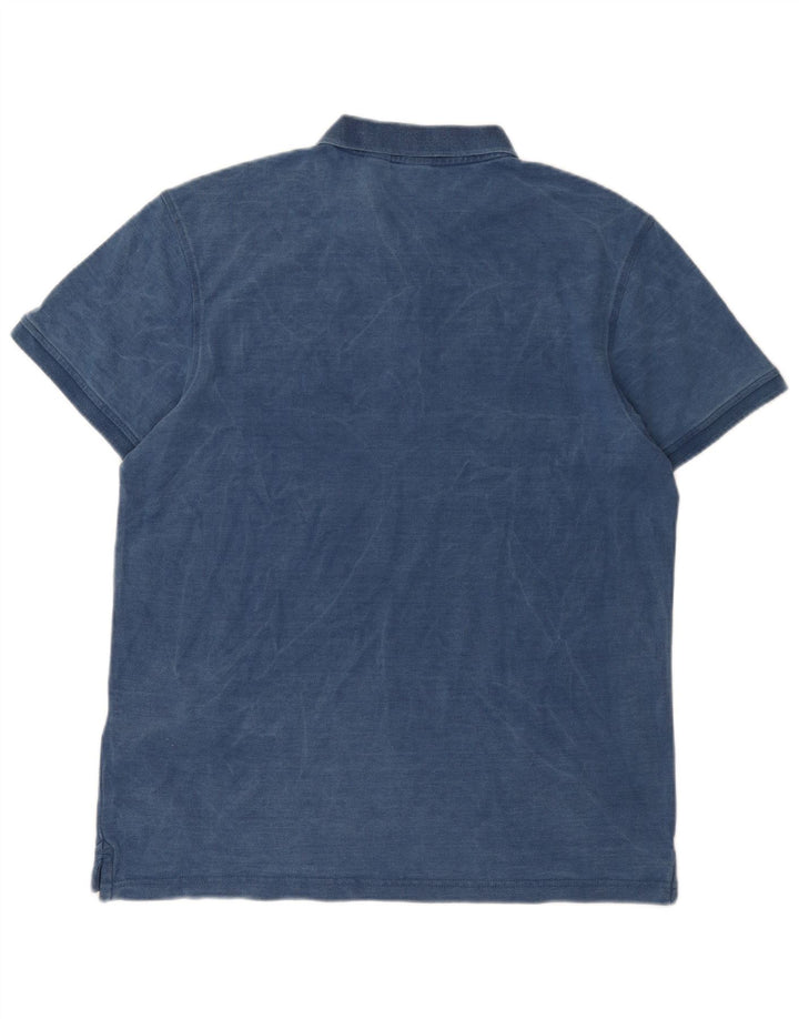 Levi's Mens Standard Fit Polo Shirt XL Blue Cotton