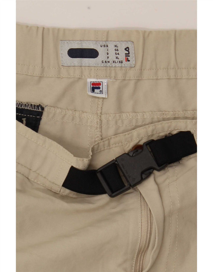 Fila Mens Shorts XL W38 Beige