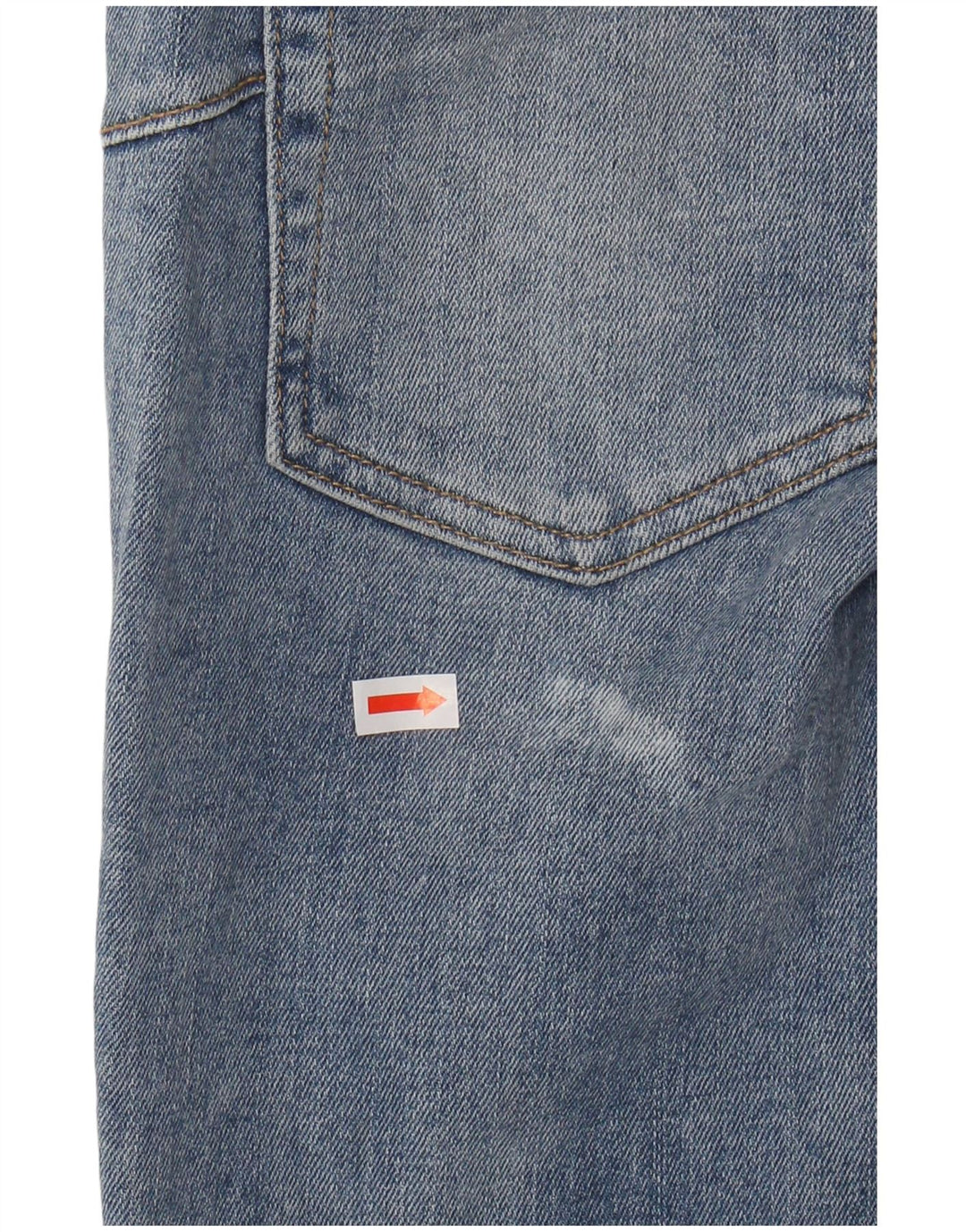 ZARA Womens Skinny Jeans EU 34 2XS W24 L27 Blue Cotton