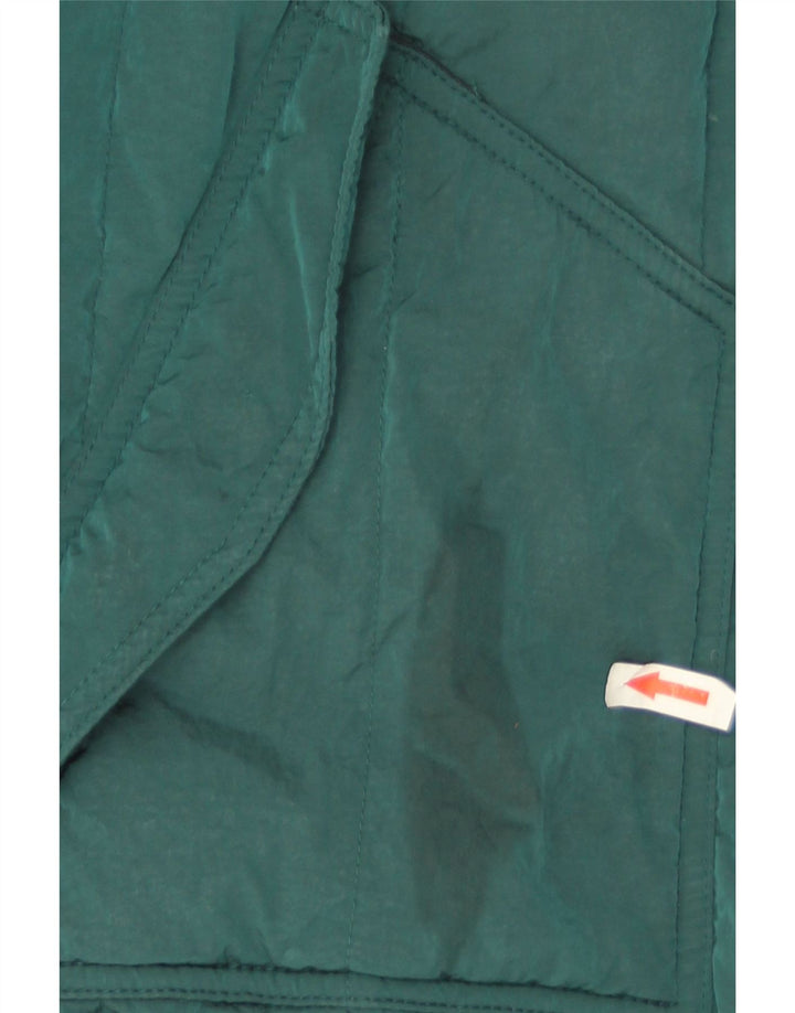 Armani Exchange Womens Hooded Oversized Padded Jacket UK 10 Small Green
