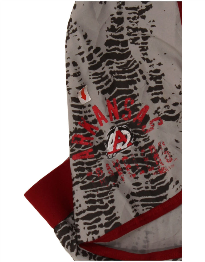 UNDER ARMOUR Mens Abstract Pattern Sport Shorts XL  Grey Polyester