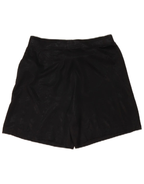 Nike Boys Dri Fit Sport Shorts 12-13 Years Large Black Striped Polyester