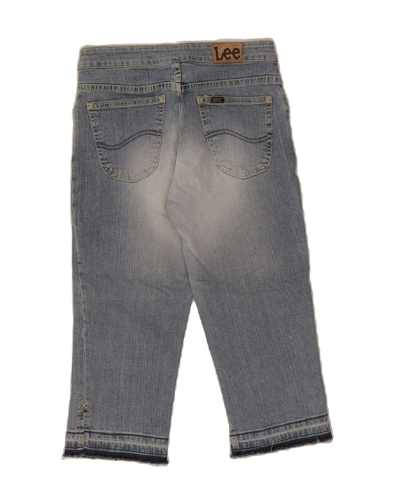LEE Womens Capri Jeans W28 L19 Blue Cotton Vintage Lee and Second-Hand Lee from Messina Hembry 