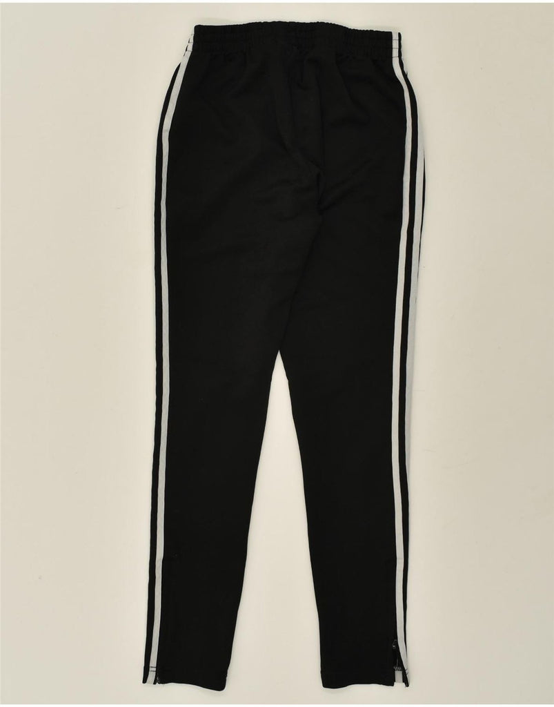 ADIDAS Womens Tracksuit Trousers UK 8 Small  Black Polyester | Vintage Adidas | Thrift | Second-Hand Adidas | Used Clothing | Messina Hembry 