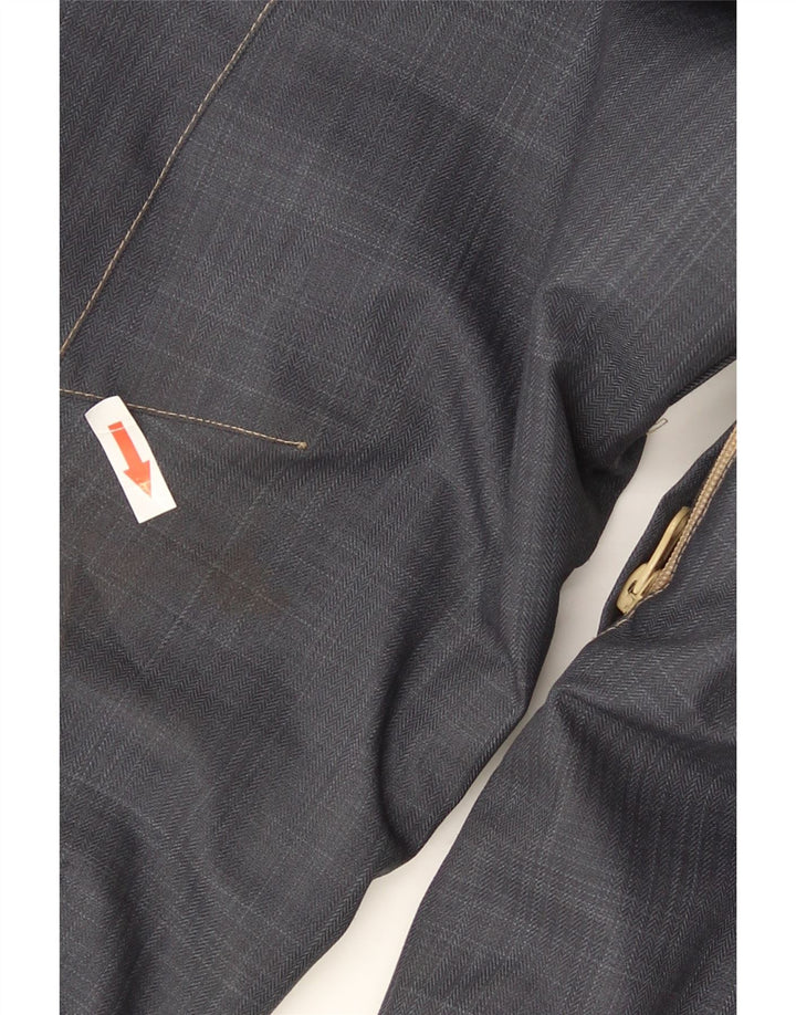 Animal Mens Hooded Windbreaker Jacket UK 38 Medium Navy Blue Polyester