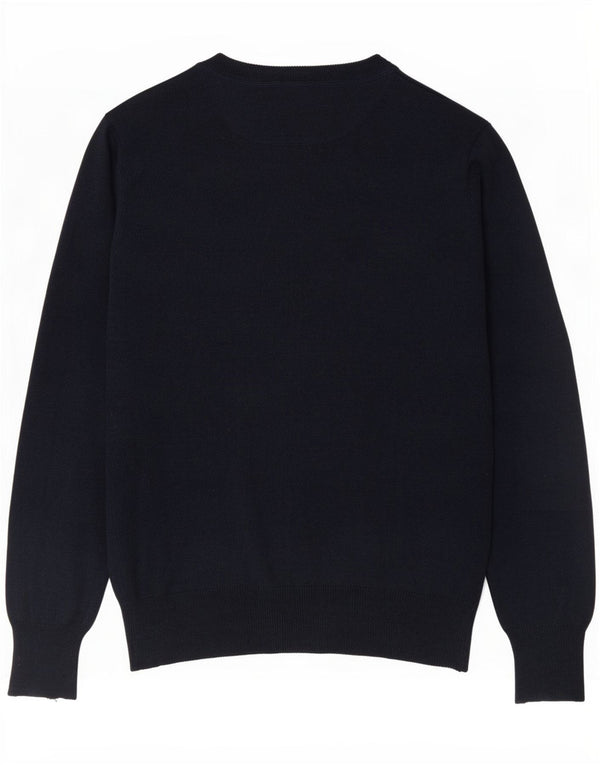 Best Company Mens Cardigan Sweater XL Navy Blue Polyamide