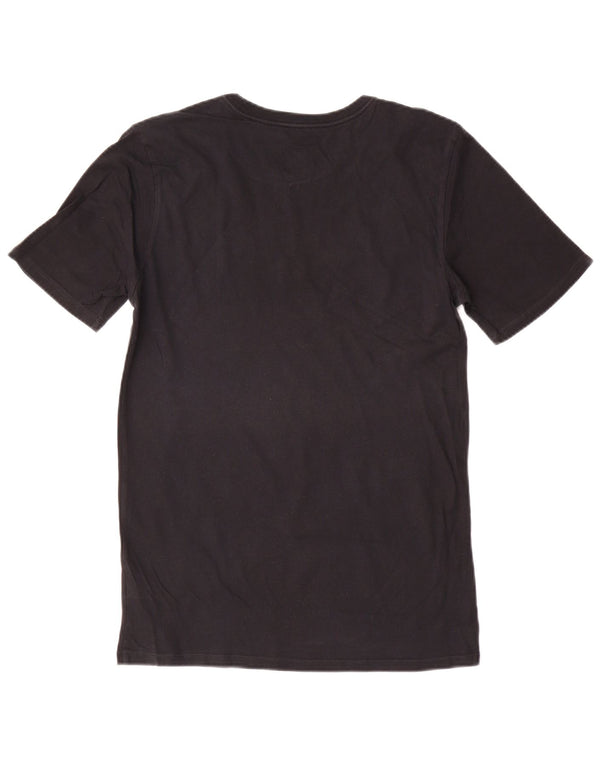 Jordan Mens Graphic T-Shirt Top Small Black Cotton