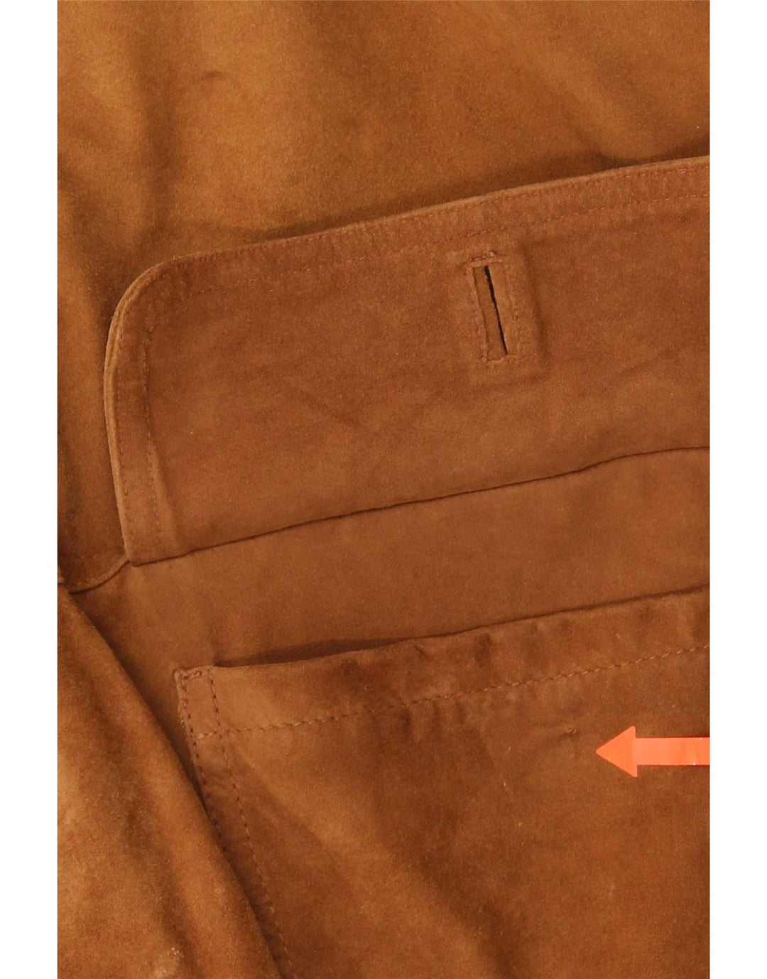 Vintage Mens Suede Bomber Jacket IT 48 Medium Brown