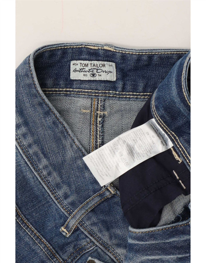 Tom Tailor Womens Mini Denim Skirt EU 40 Medium W34 Blue Cotton