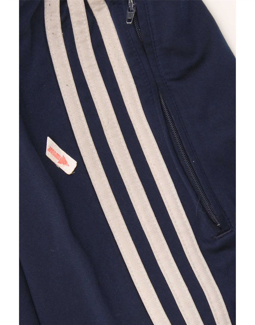 Adidas Mens Tracksuit Trousers Small Navy Blue Polyester