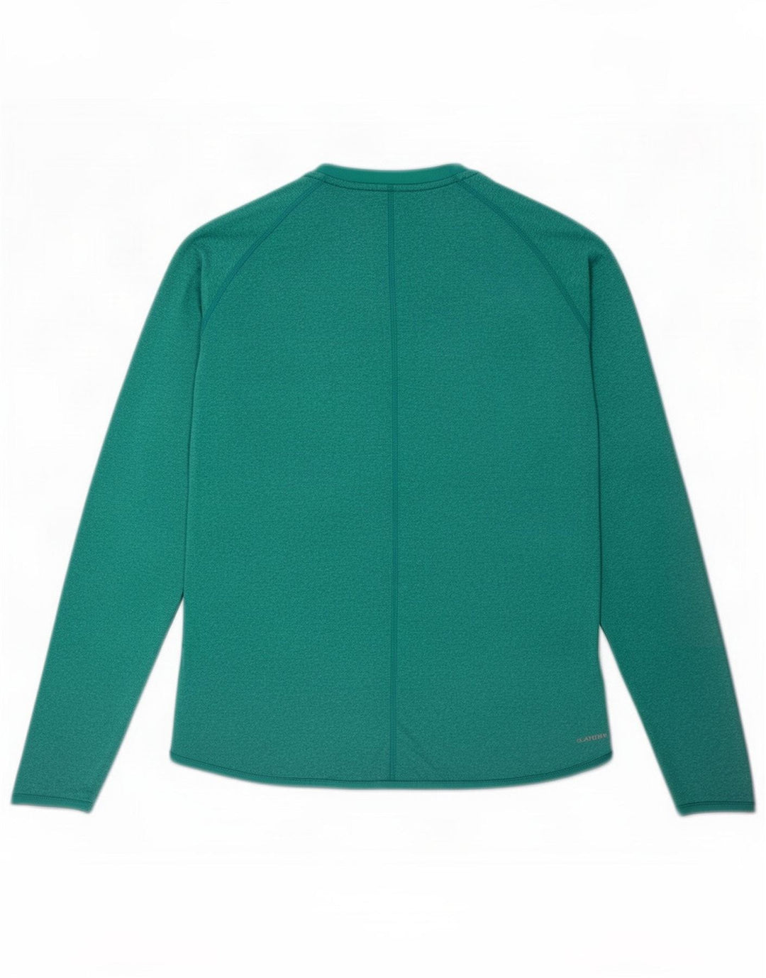 Reebok Womens Top Long Sleeve UK 14 Large Green Polyester