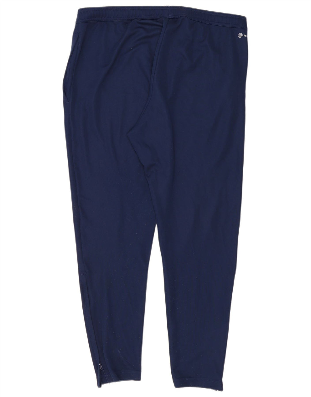 Adidas Mens Aeroready Tracksuit Trousers XL Navy Blue Polyester