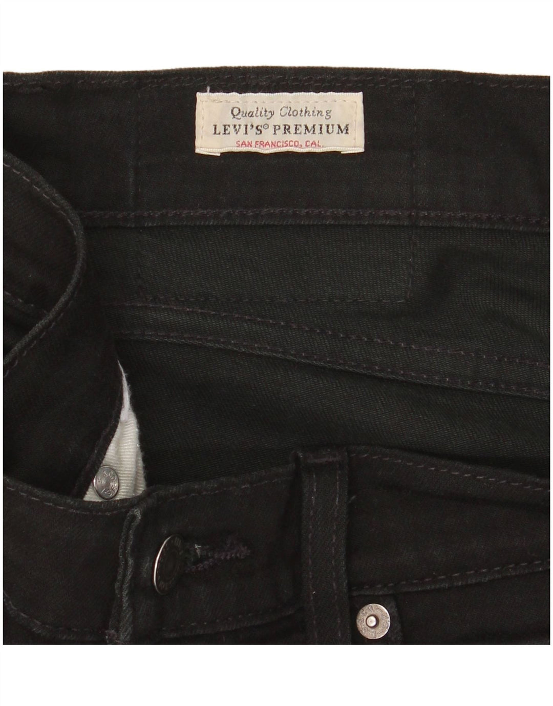 Levi's Mens 511 Slim Jeans W31 L32 Black