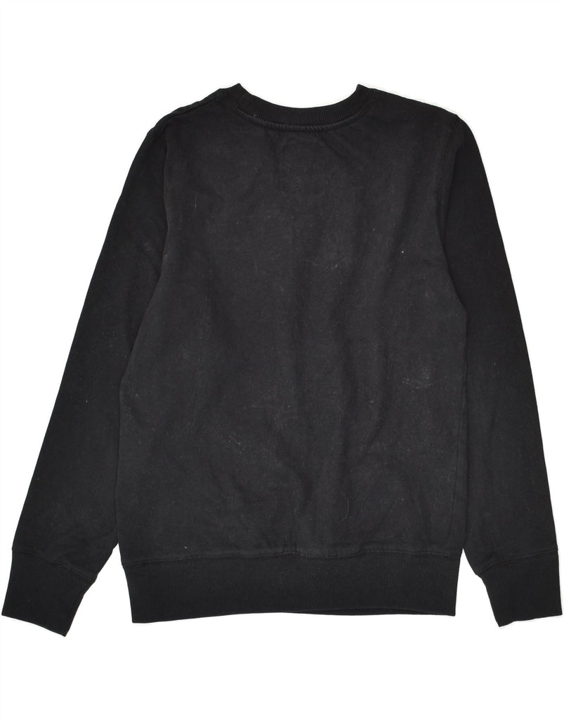 LEVI'S Boys Graphic Sweatshirt Jumper 13-14 Years Black Cotton | Vintage Levi's | Thrift | Second-Hand Levi's | Used Clothing | Messina Hembry 