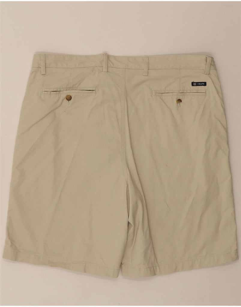 CHAPS Mens Chino Shorts W40 XL Beige Cotton Vintage Chaps and Second-Hand Chaps from Messina Hembry 