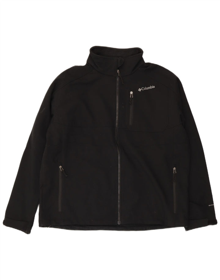 COLUMBIA Womens Omni-Shield Oversized Windbreaker Jacket UK 18 XL Black