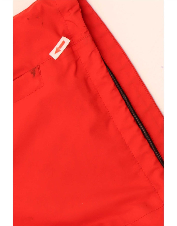 Helly Hansen Mens Hooded Rain Jacket UK 40 Large Red Polyester