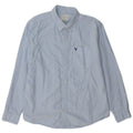 AMERICAN EAGLE Mens Classic Fit Shirt Large Blue Cotton