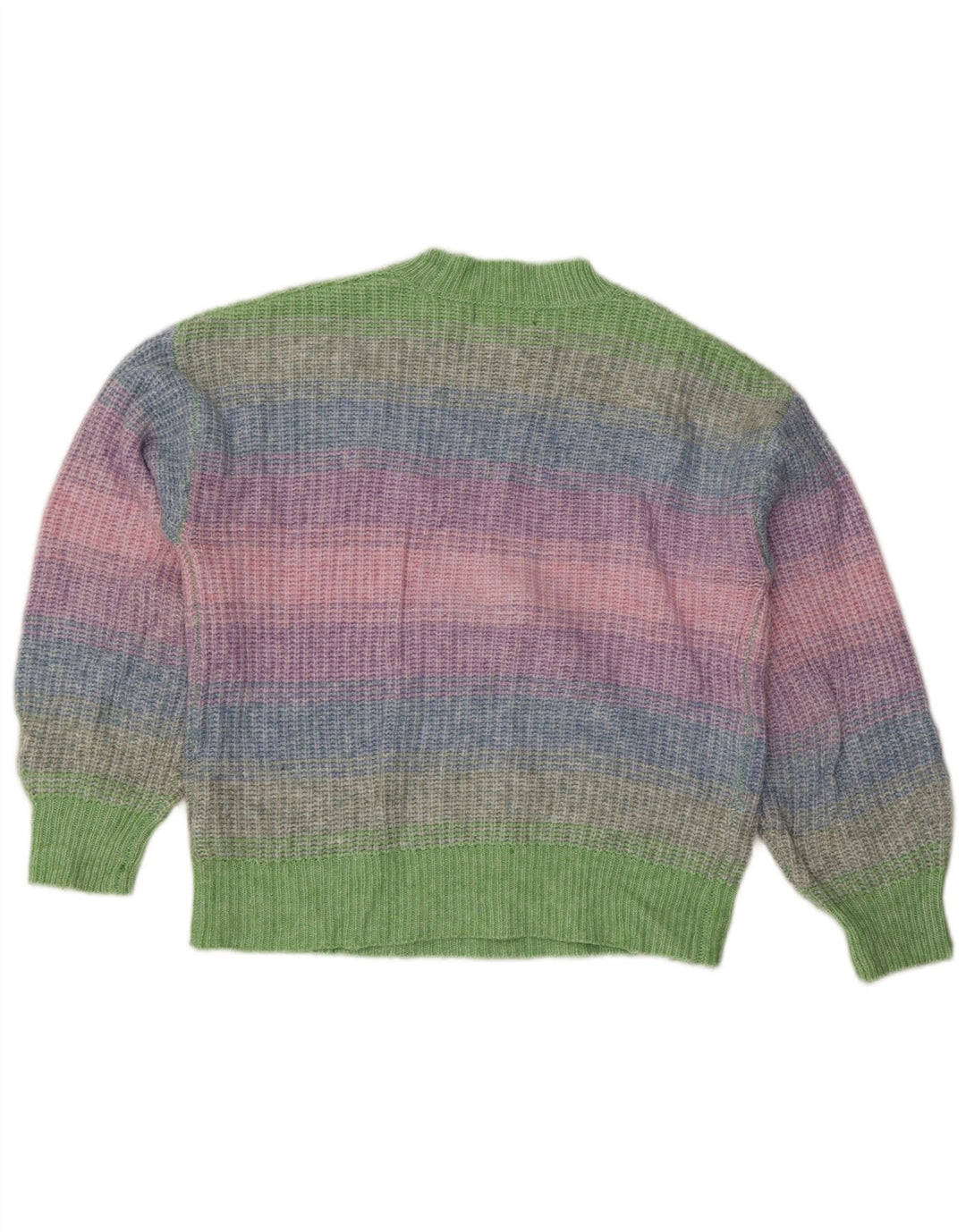 Marks & Spencer Womens Crew Neck Jumper Sweater UK 14 Medium Multicoloured