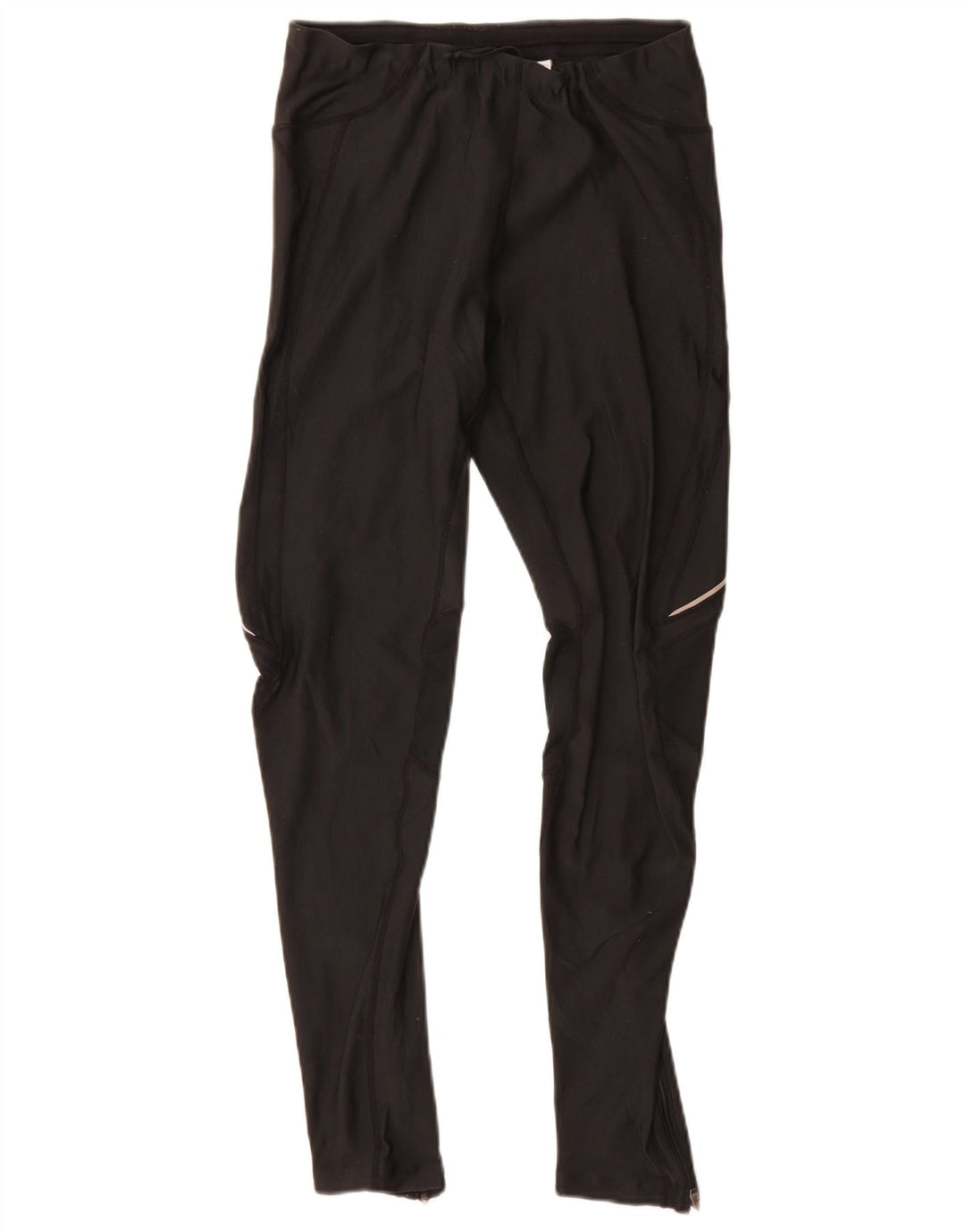 Nike Womens Leggings UK 14/16 Large Black Polyester