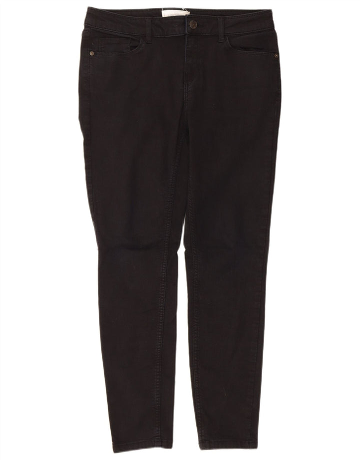 FAT FACE Womens Skinny Jeans UK 12 Medium W30 L29 Black