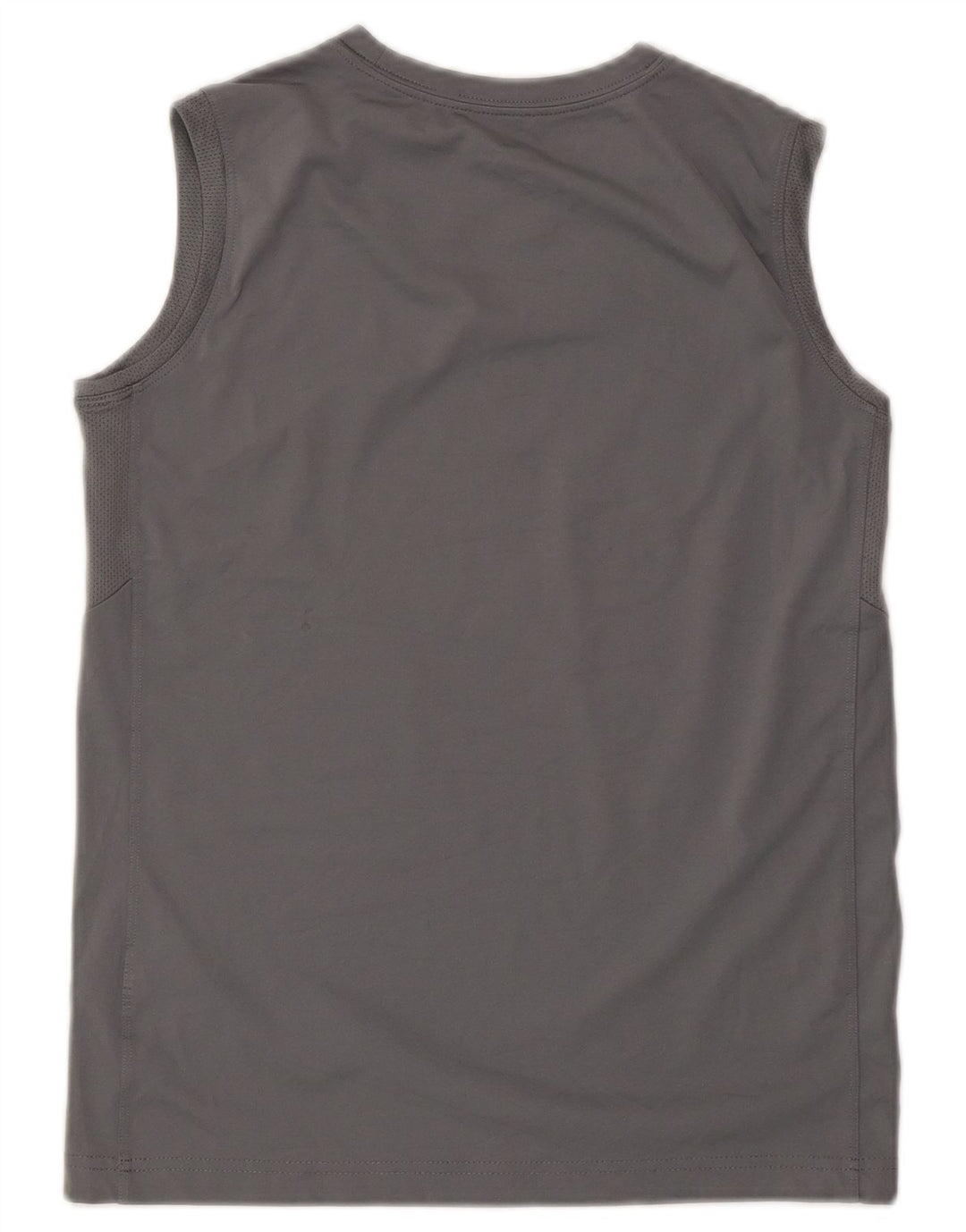 Nike Boys Dri Fit Graphic Vest Top 12-13 Years Large Grey Polyester