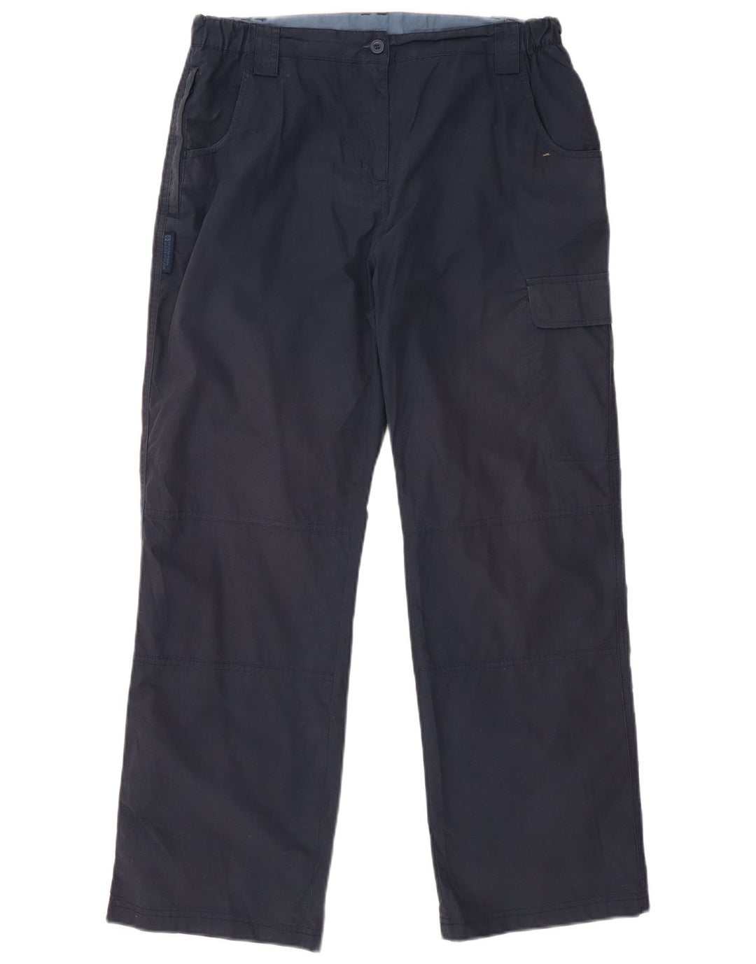 MOUNTAIN WAREHOUSE Womens Cargo Trousers UK 12 Medium W32 L28 Navy Blue