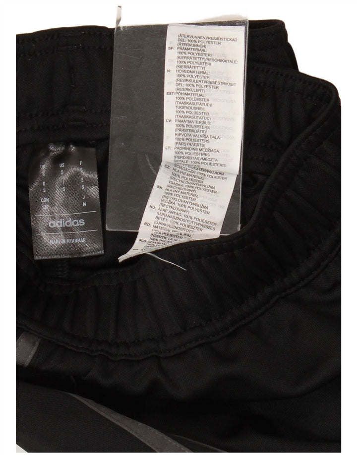 ADIDAS Mens Tracksuit Trousers Small  Black Polyester