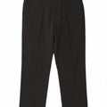 IZOD Mens Straight Chino Trousers W36 L32 Black Polyester