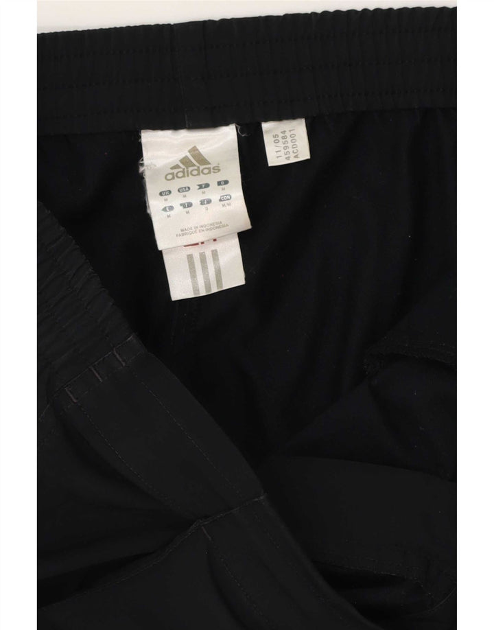 Adidas Mens Cargo Bermuda Shorts Medium W34 Black Polyester