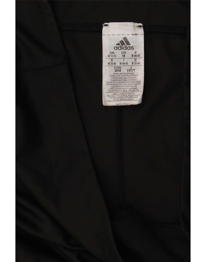 Adidas Womens Climalite Tracksuit Trousers UK 12/14 Medium Black