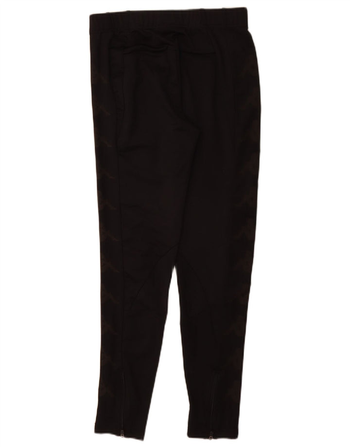 Kappa Womens Graphic Leggings UK 10 Small  Black