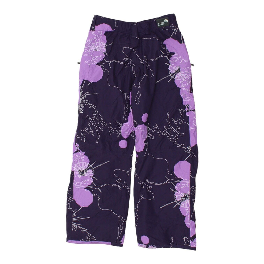 Nike ACG Storm Fit Womens Purple Snowboarding Trousers | Vintage Winter Sports | Vintage Messina Hembry | Thrift | Second-Hand Messina Hembry | Used Clothing | Messina Hembry 