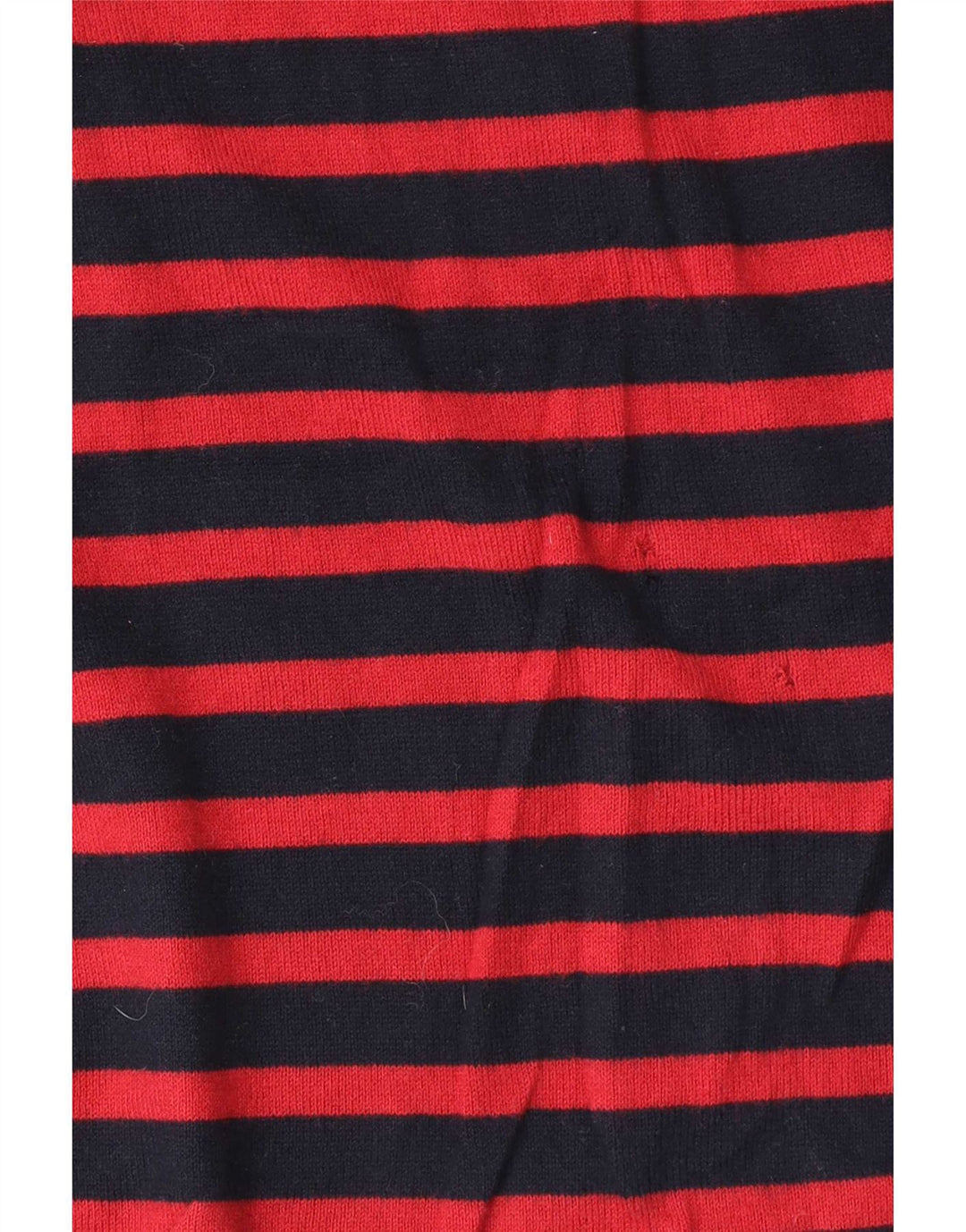 Zara Mens Crew Neck Jumper Sweater XL Navy Blue Striped