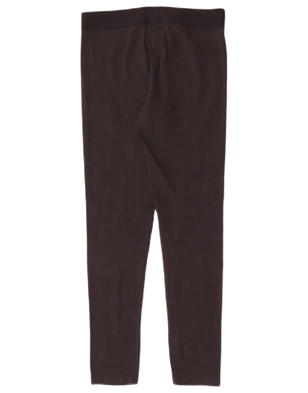 Champion Girls Graphic Leggings 13-14 Years XL Black Cotton