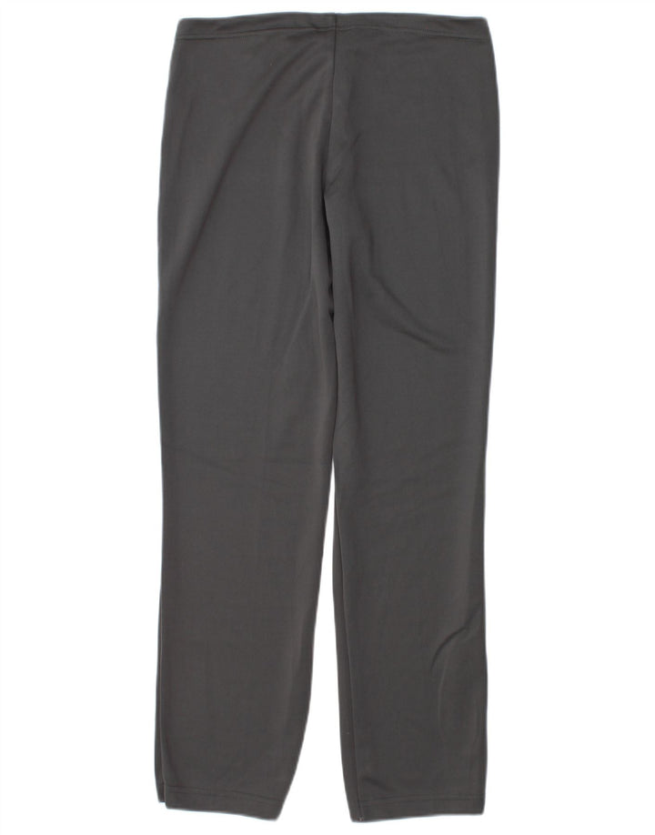 Asics Womens Tracksuit Trousers UK 10 Small Grey Polyamide
