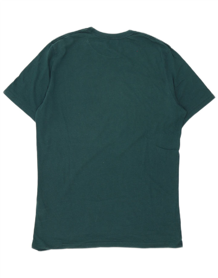Under Armour Mens Graphic T-Shirt Top Medium Green Cotton