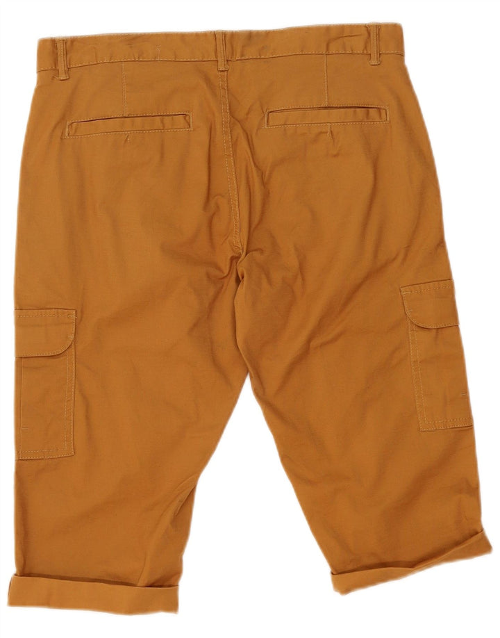 PIAZZA ITALIA Mens Cargo Shorts IT 46 Small W32  Brown