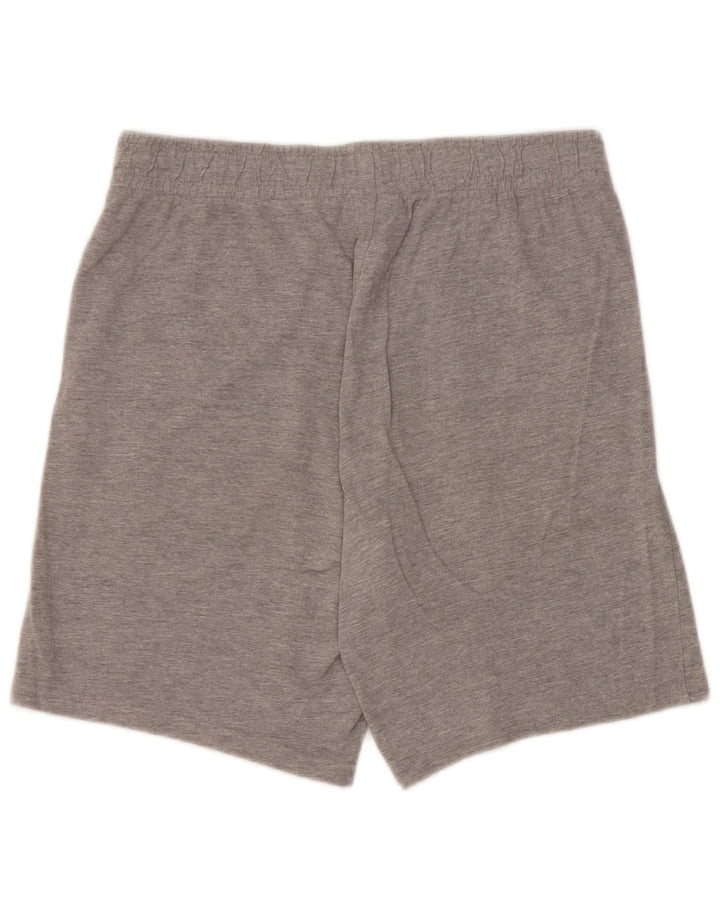 Champion Mens Sport Shorts Large  Grey Flecked Cotton