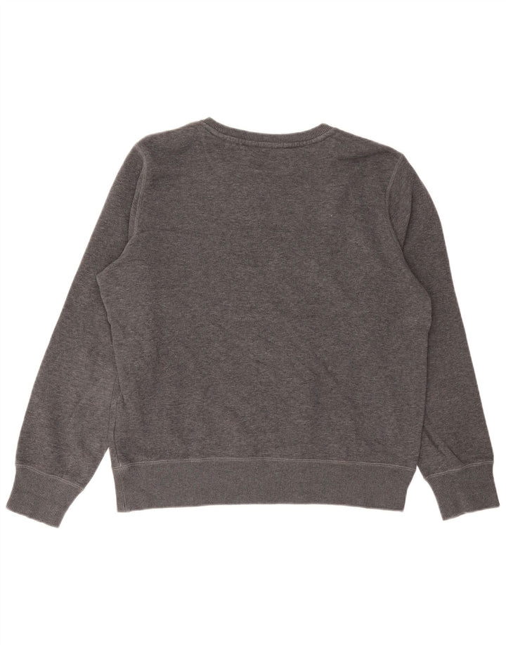 Nike Mens Dri Fit Sweatshirt Jumper Medium Grey Cotton