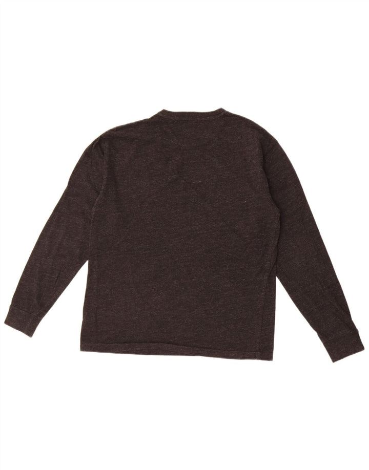 Polo Ralph Lauren Mens Top Long Sleeve Small Grey Cotton