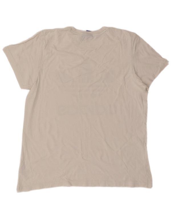 Adidas Mens Graphic T-Shirt Top XL White Cotton