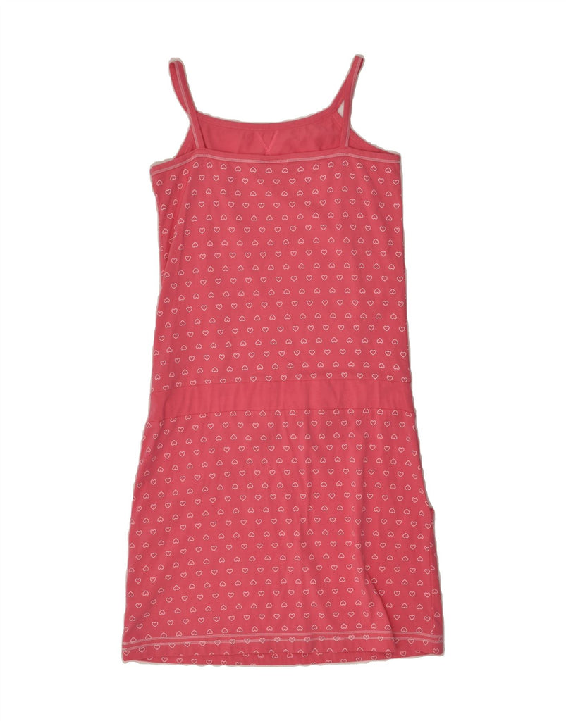 GEOX Girls Tennis Dress 13-14 Years Pink Cotton Heart | Vintage Geox | Thrift | Second-Hand Geox | Used Clothing | Messina Hembry 