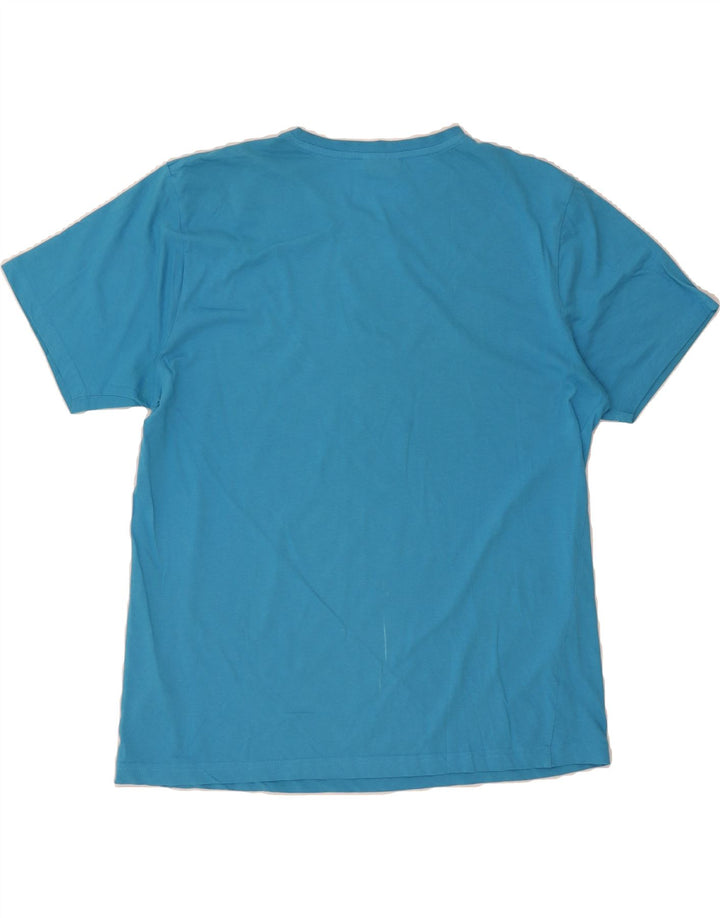 KAPPA Mens Graphic T-Shirt Top XL Blue Cotton Vintage Kappa and Second-Hand Kappa from Messina Hembry 