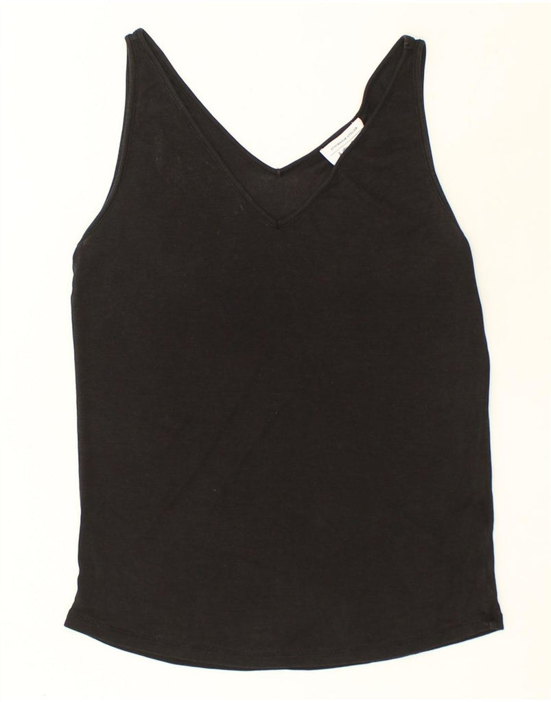 & OTHER STORIES Womens Vest Top US 10 Large Black Lyocell | Vintage & Other Stories | Thrift | Second-Hand & Other Stories | Used Clothing | Messina Hembry 